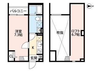 アルモあびこの物件間取画像